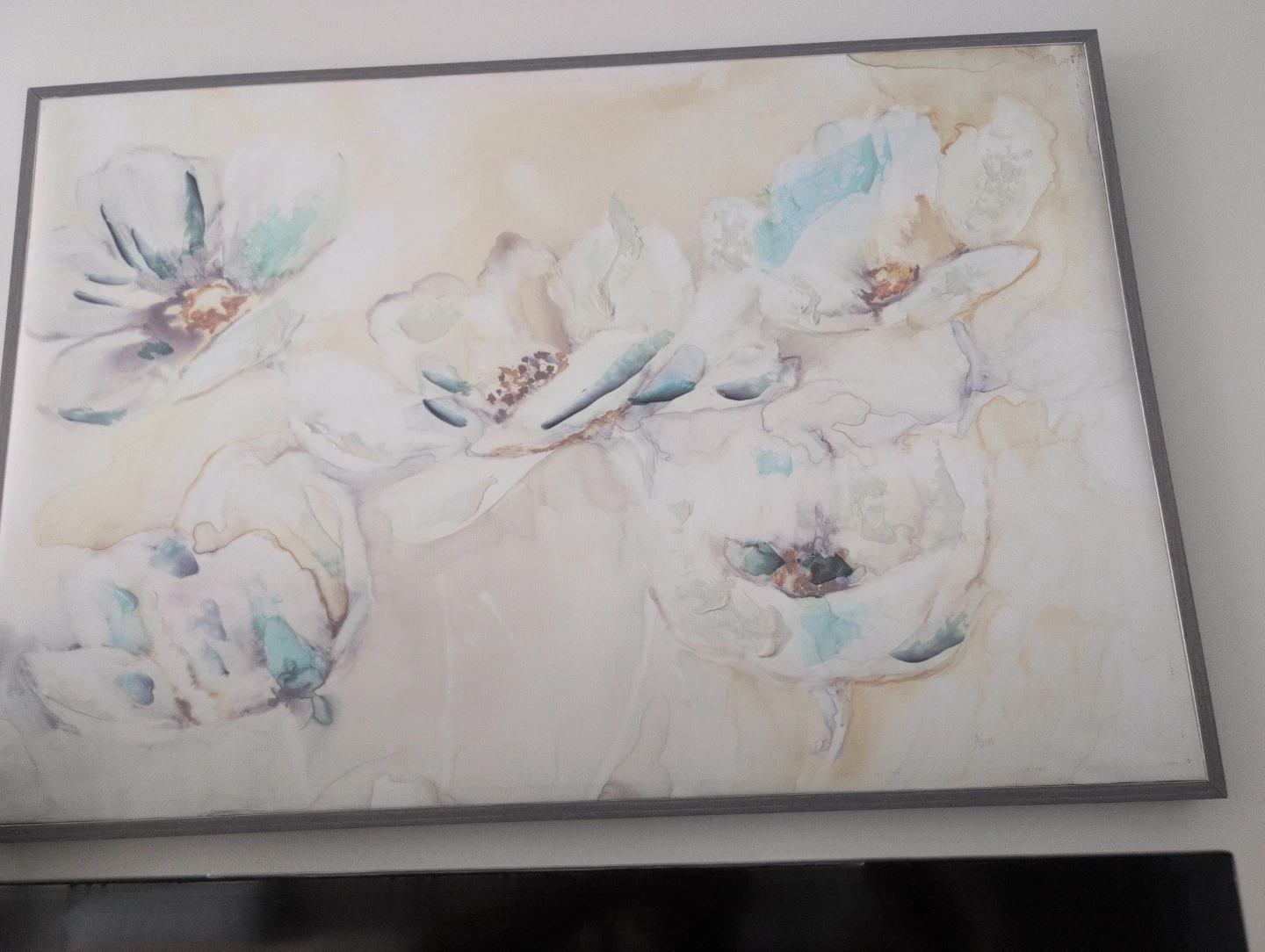 Framed Floral Art Print