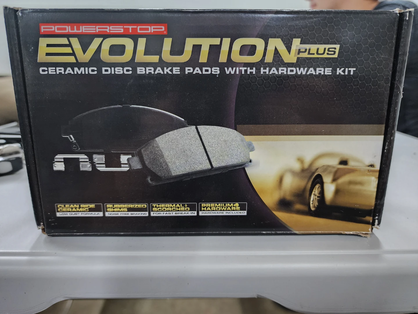 17-1709 PowerStop Z17 Evolution Plus Ceramic Pads w/Hardware Kit - photo 2