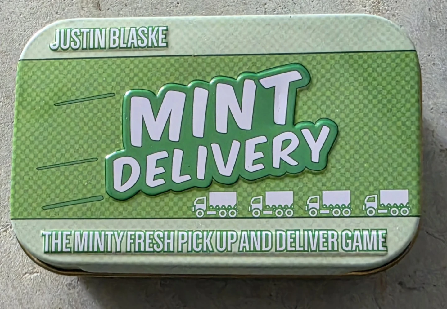 Mint Delivery Board Game by Justin Blaske