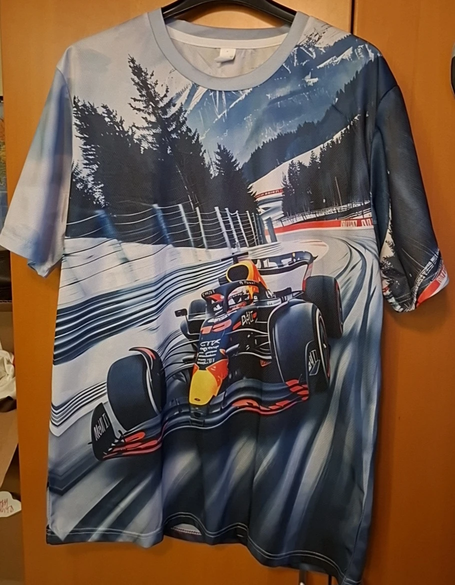 Men's Graphic T-Shirt - Formula 1 Race Car Design 🏆 - photo 3