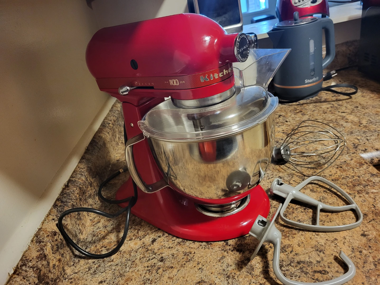 Red KitchenAid Stand Mixer - photo 2