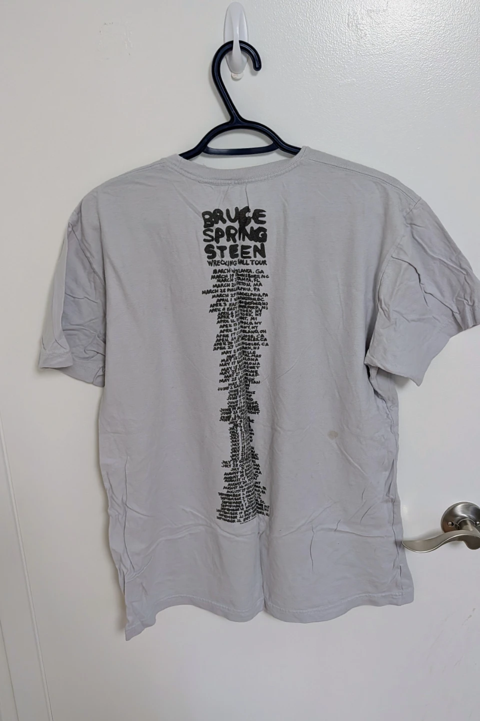 Bruce Springsteen Wrecking Ball Tour T-Shirt - Men's Large - photo 3