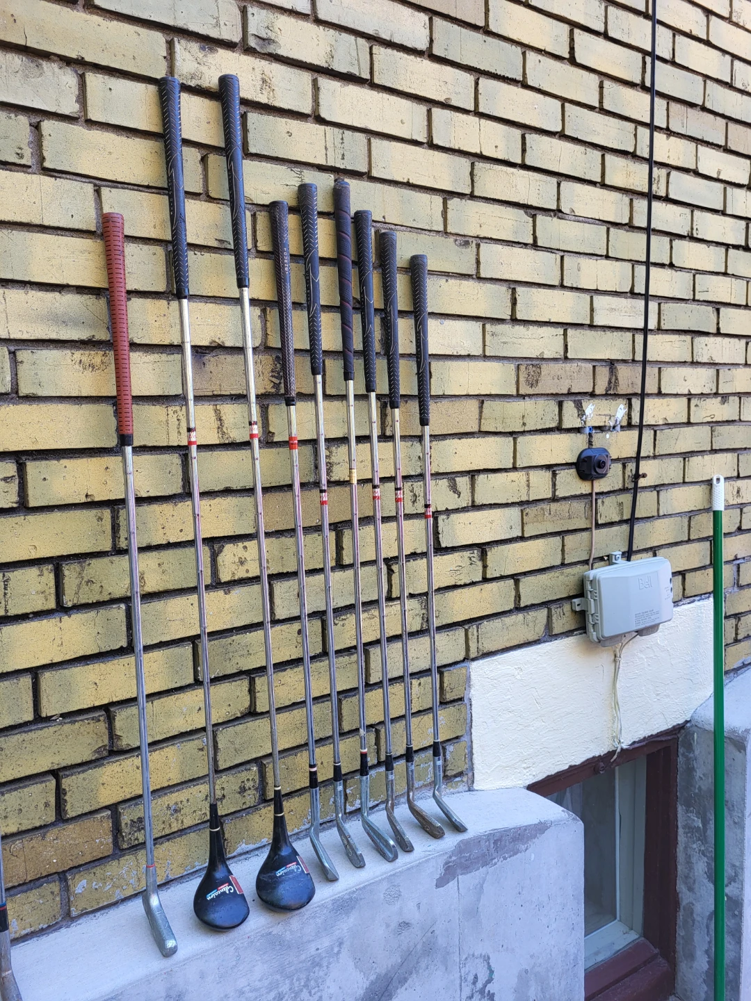 Assorted Golf Clubs Set  make me an offer?