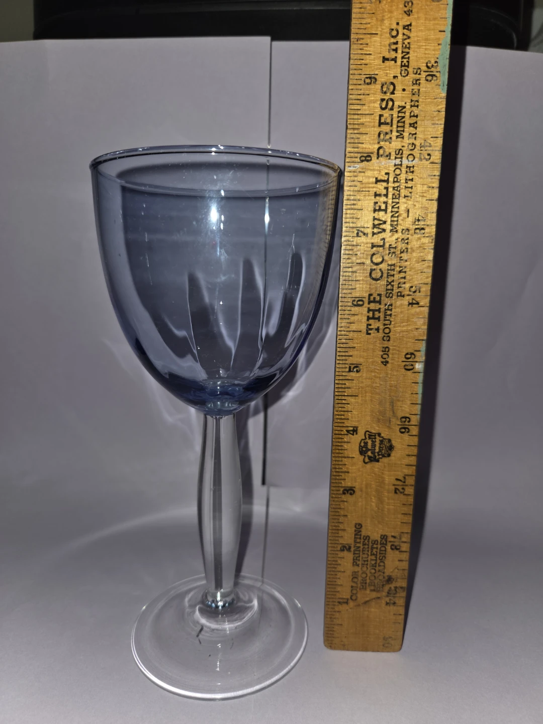 Blue Wine Glass - photo 5