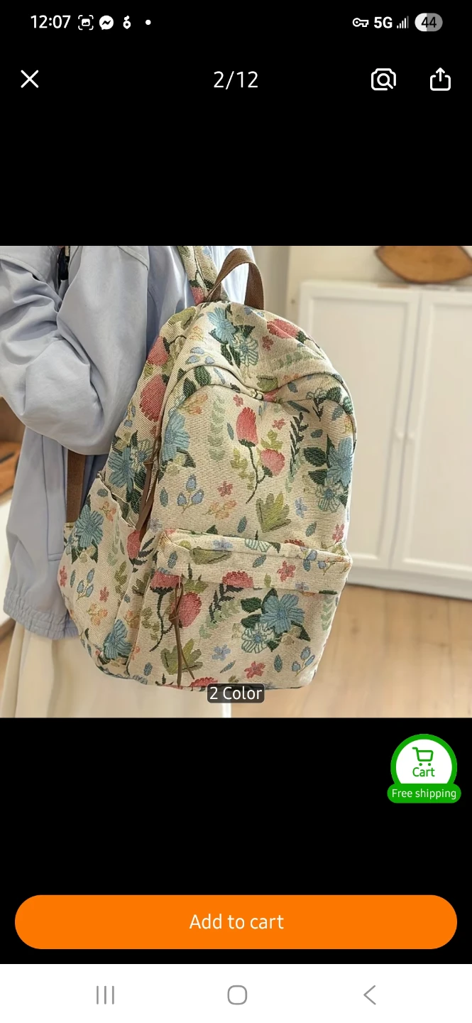 Floral Backpack 🌸 - photo 5