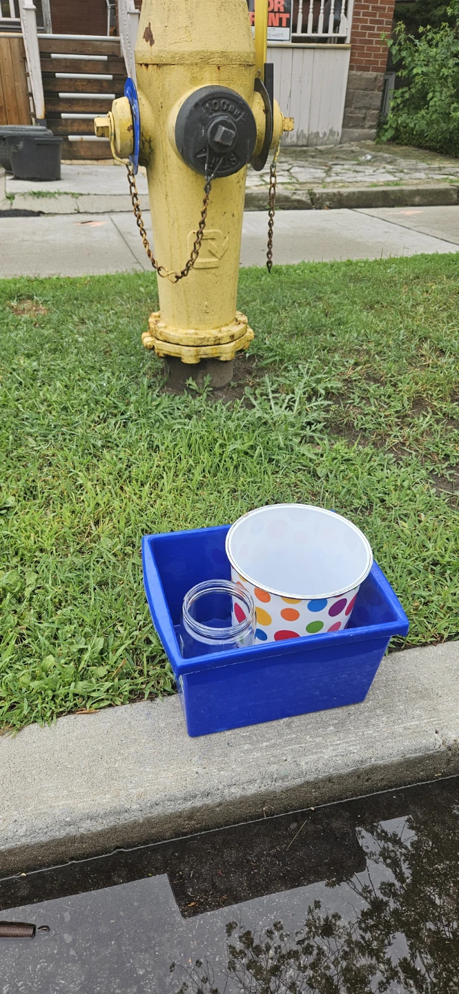 Recycling bin 15L & garbage bin