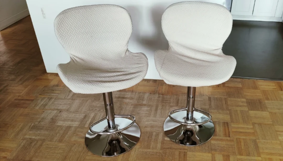 SK Depot High Back 360 Pair of Adjustable Bar Stools - photo 2