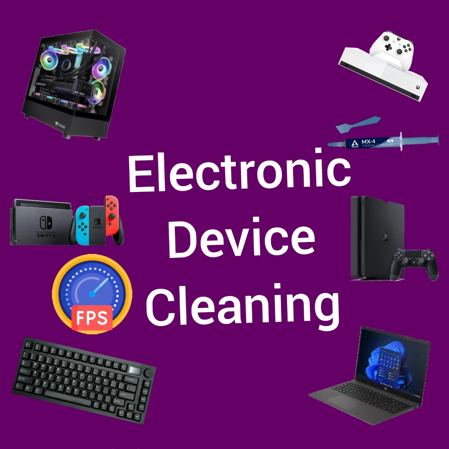 Electric devices cleaning services