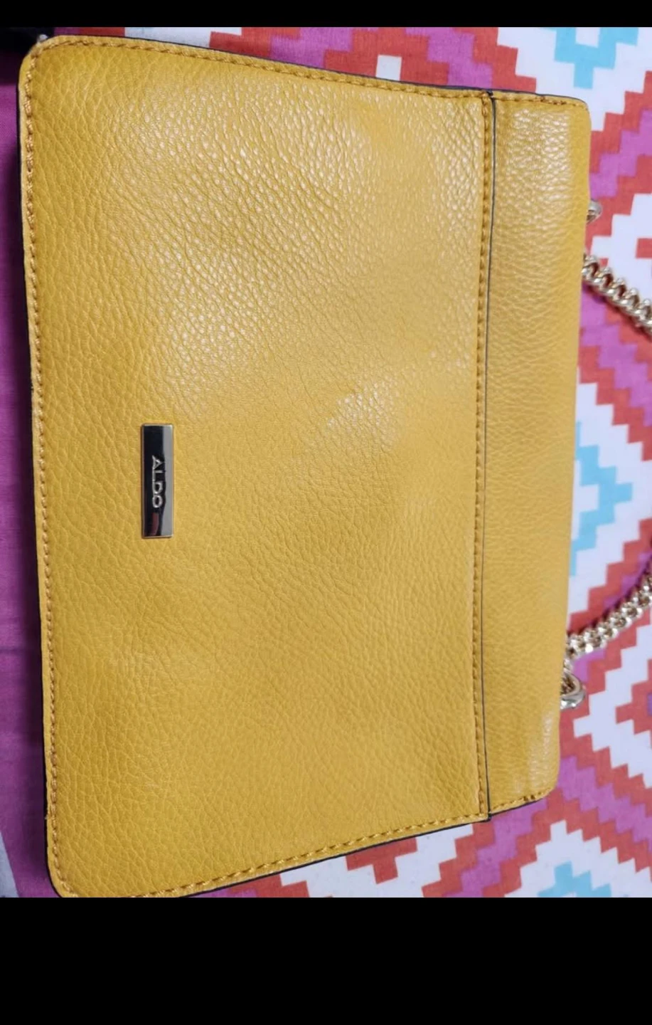 Aldo Yellow crossbody purse - photo 4