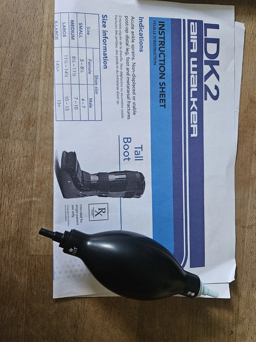 Air Walker DX2 Walking Boot - photo 2