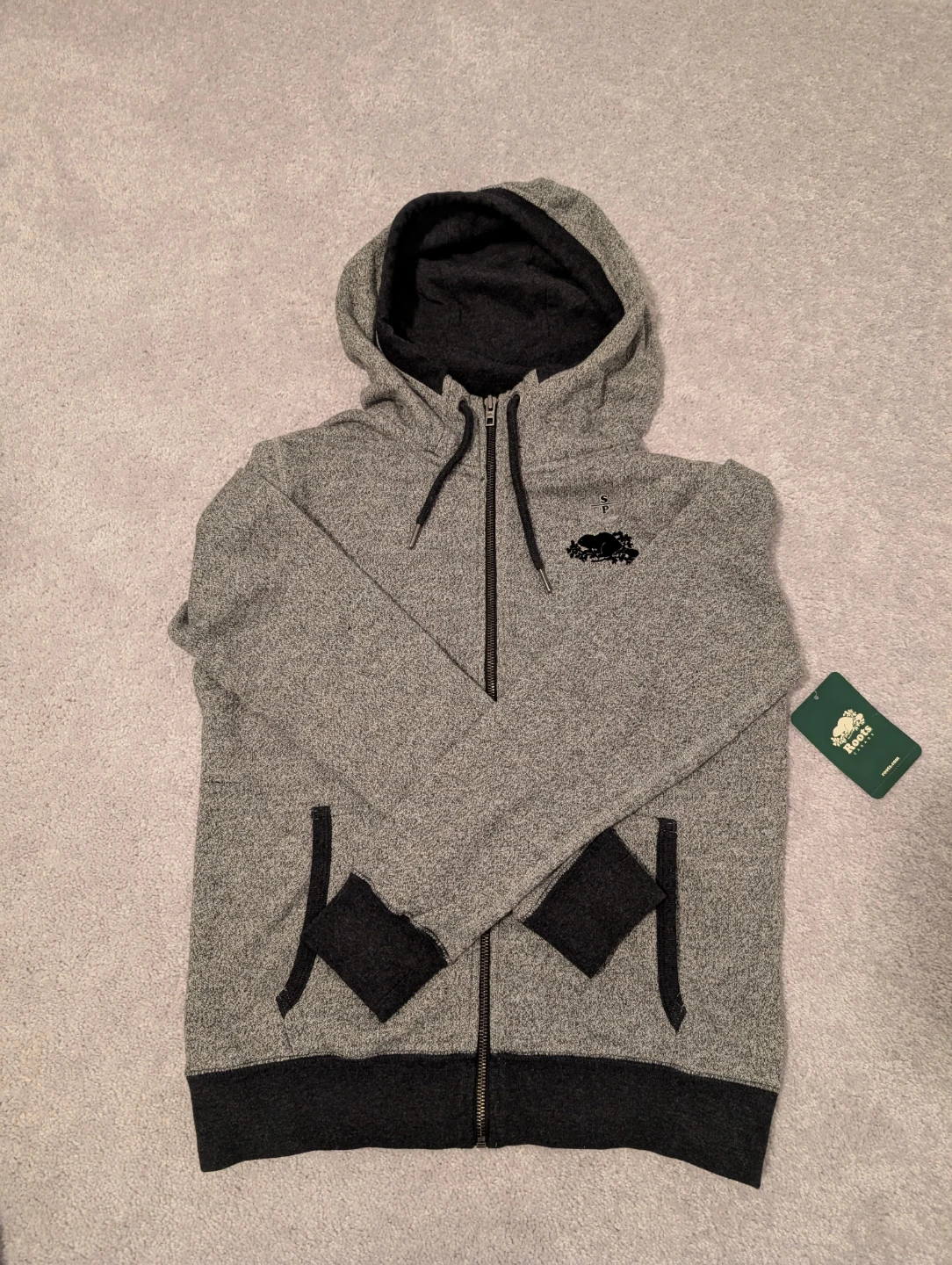 Roots Grey Hoodie