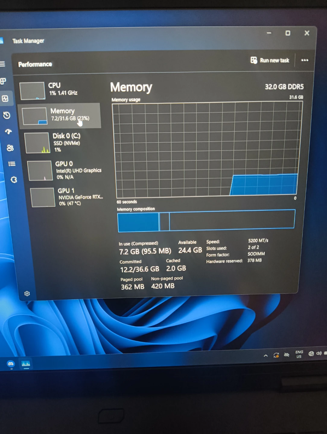 32gb ram ddr5 laptop - photo 2