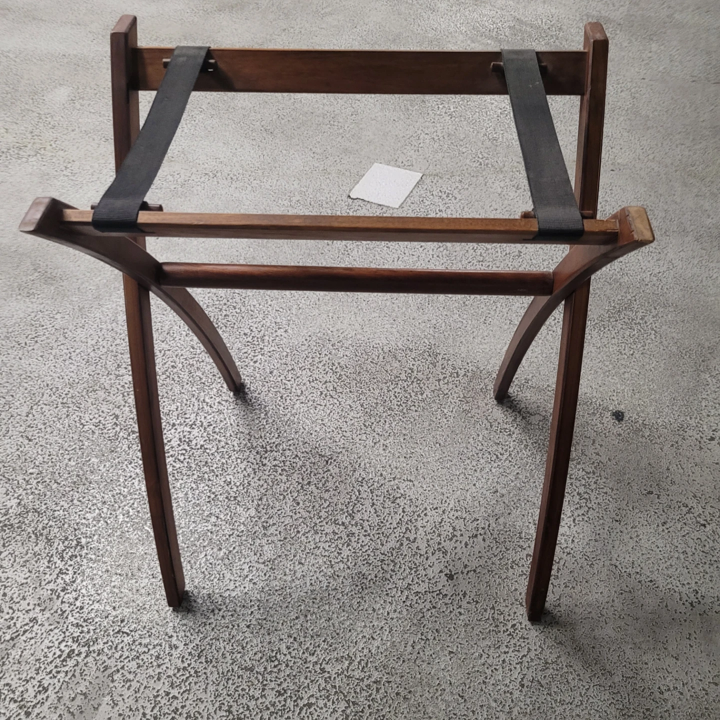 Wooden FOLDING Luggage Rack