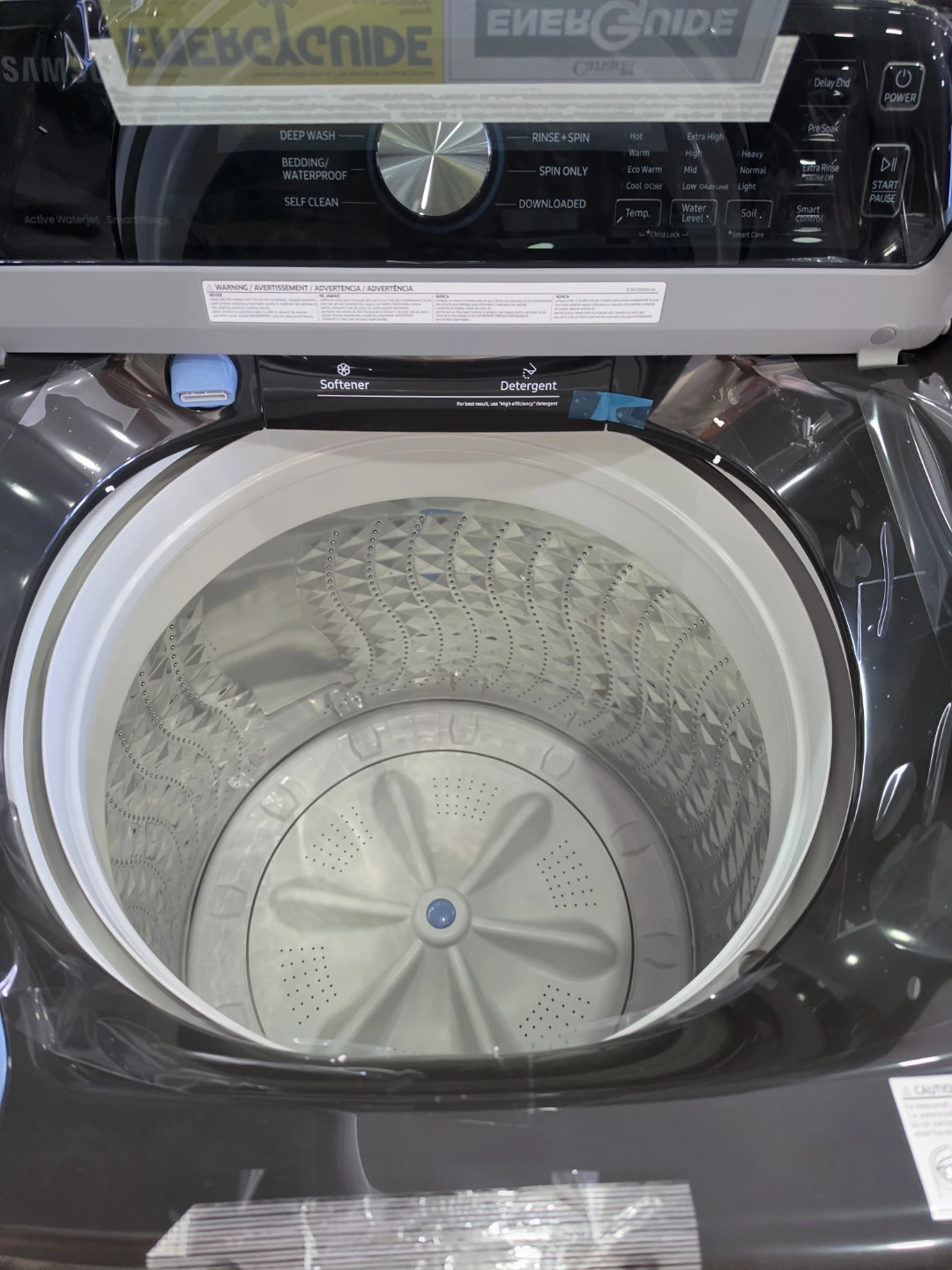 Samsung top load washer and dryer set - photo 3