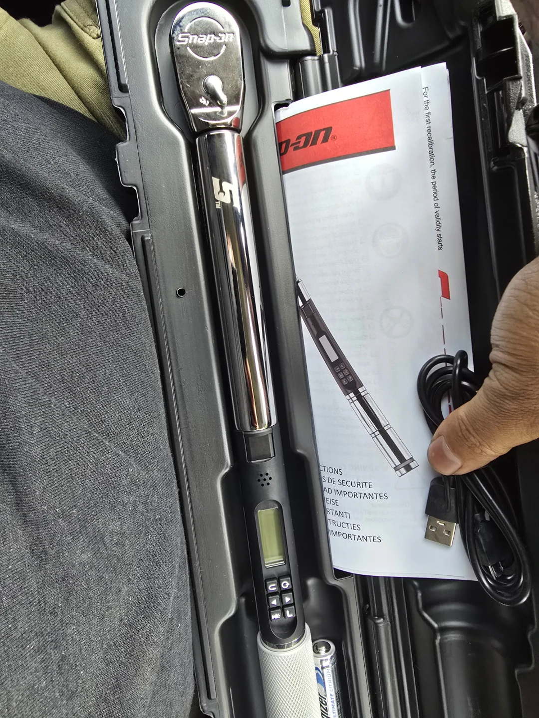 Snap-On CTECH2MR1200 Torque Wrench 3/8" Fixed-Head