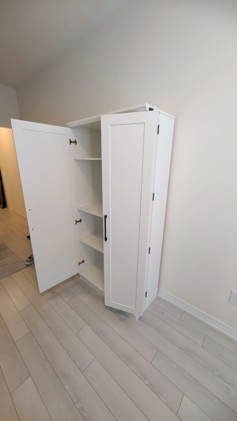 Large Pantry Cabinet, White - photo 4