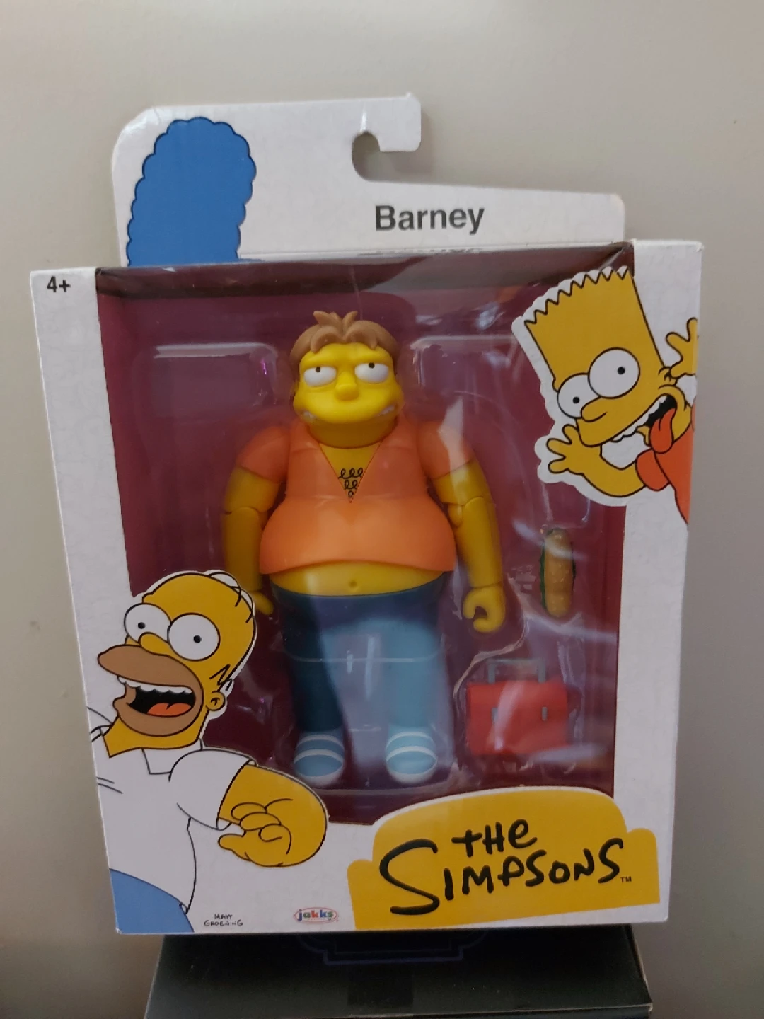 The Simpsons Barney Action Figure - photo 2