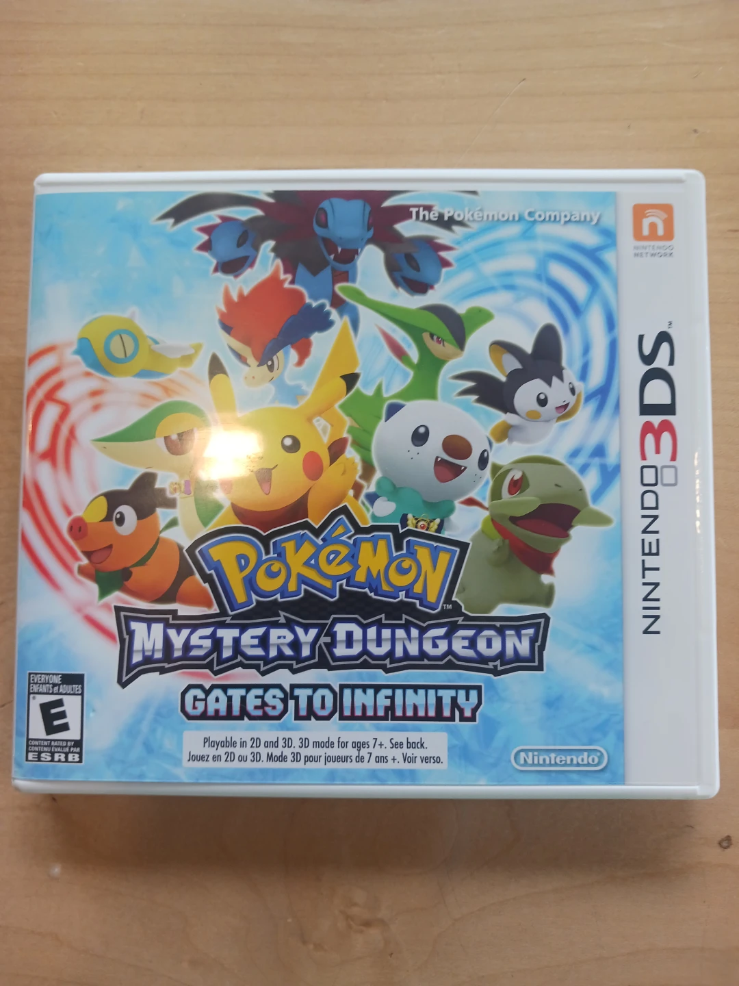 Nintendo 3DS Pokemon Mystery Dungeon Gates to Infinity Game