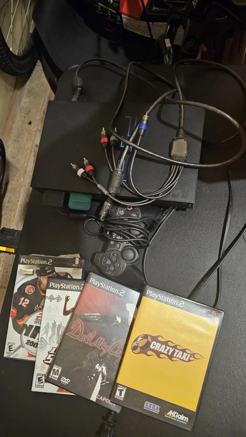 Sony PlayStation 2 Console Bundle with Games