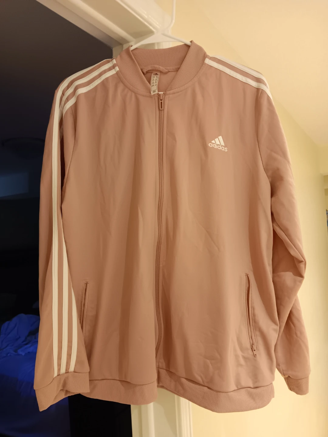 Adidas Pink Women's Track Jacket 2XL - photo 2