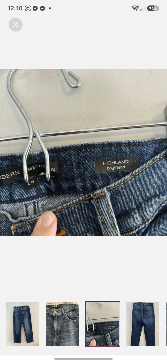 Modern American Highland Boyfriend Jeans - photo 3
