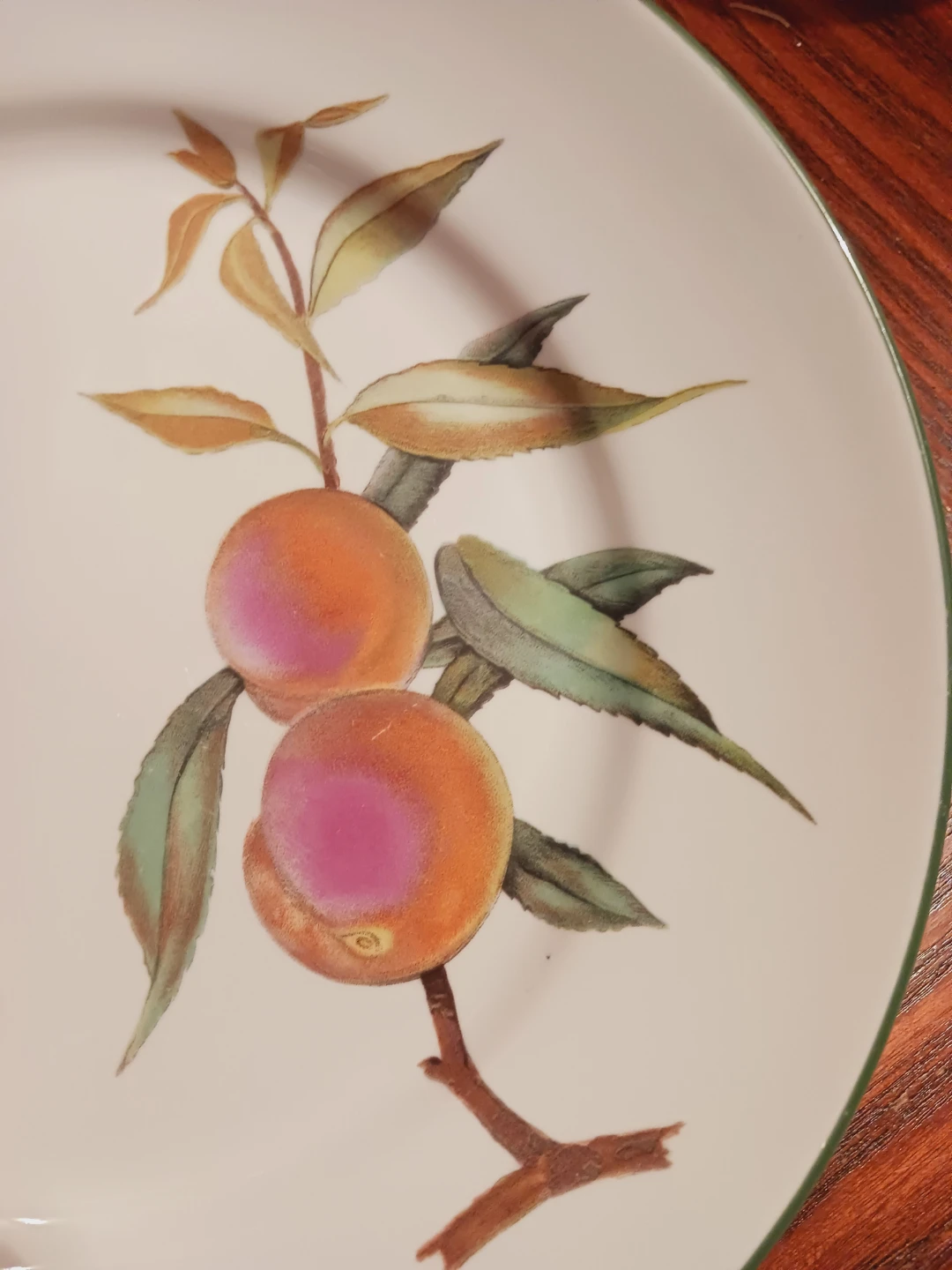 Royal Worcester Evesham Vale Fruit Dinner Plate - photo 3