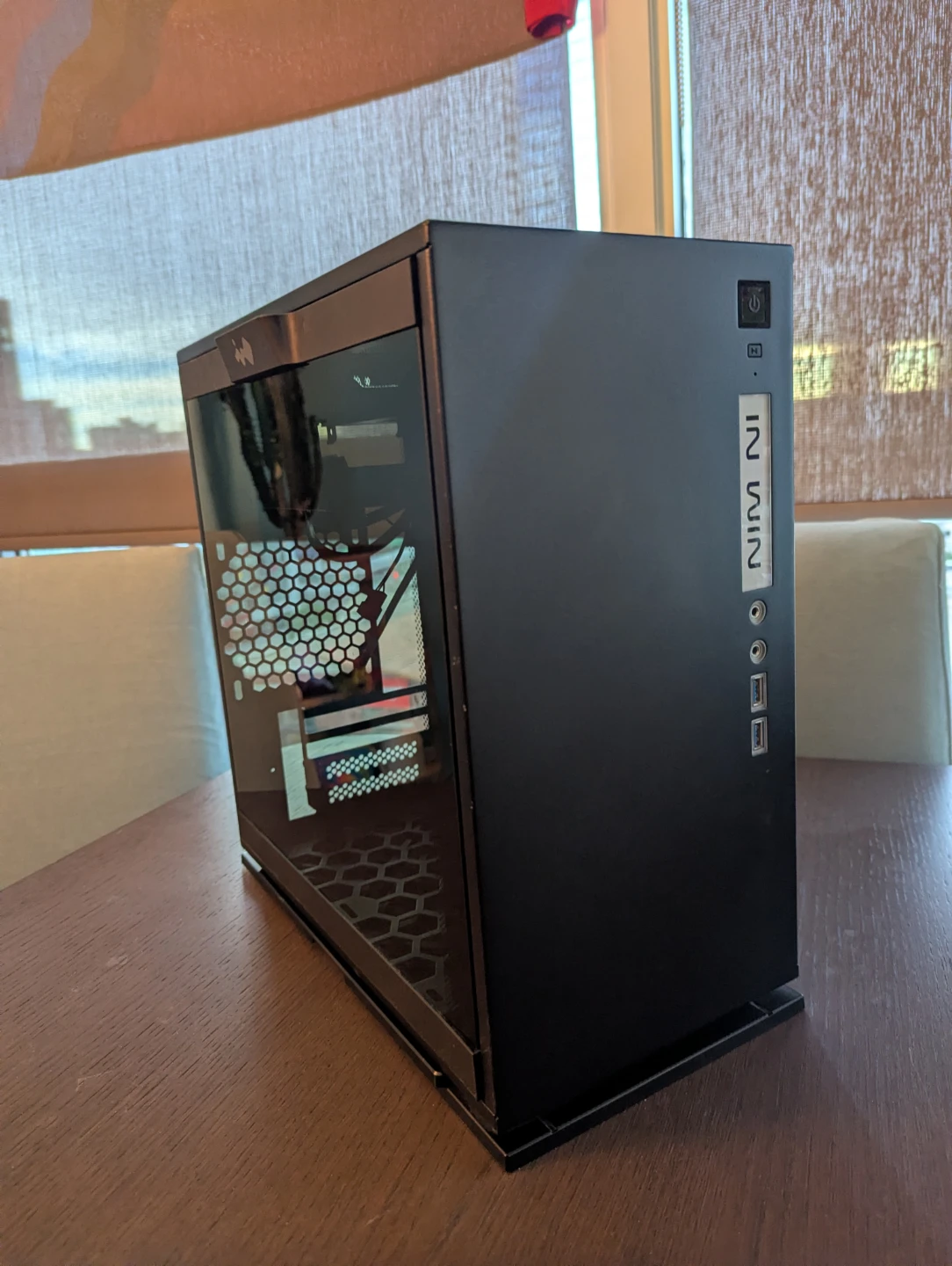 InWin 301 Black Micro ATX Gaming Computer Case
