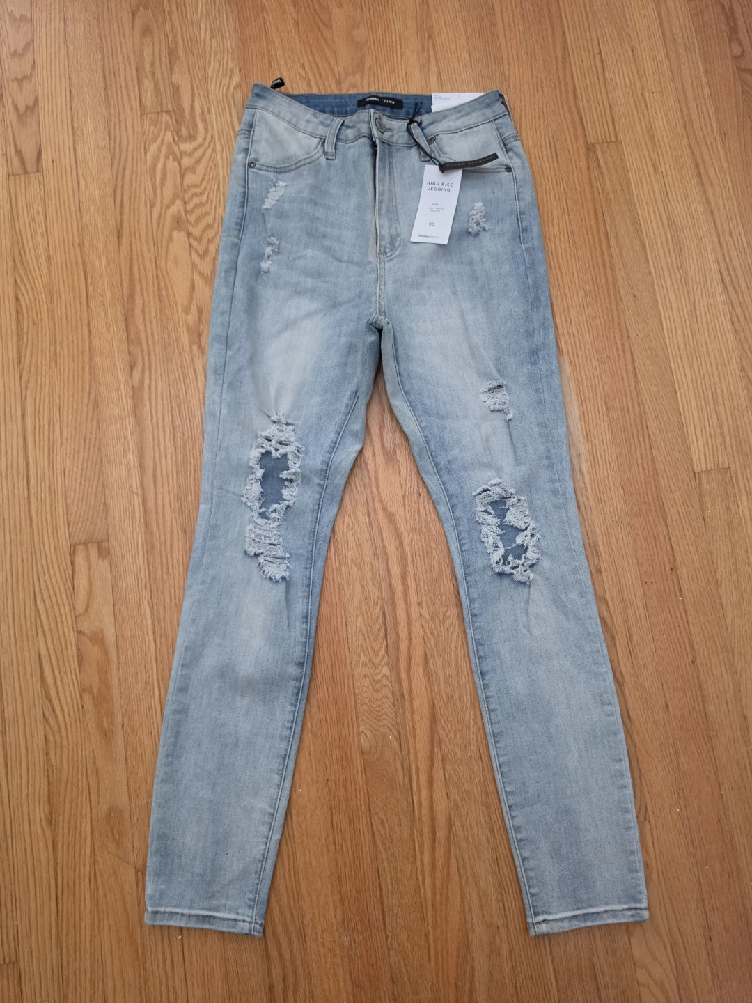Bluenotes Emma Regular Super Stretch High Rise Ripped Jegging