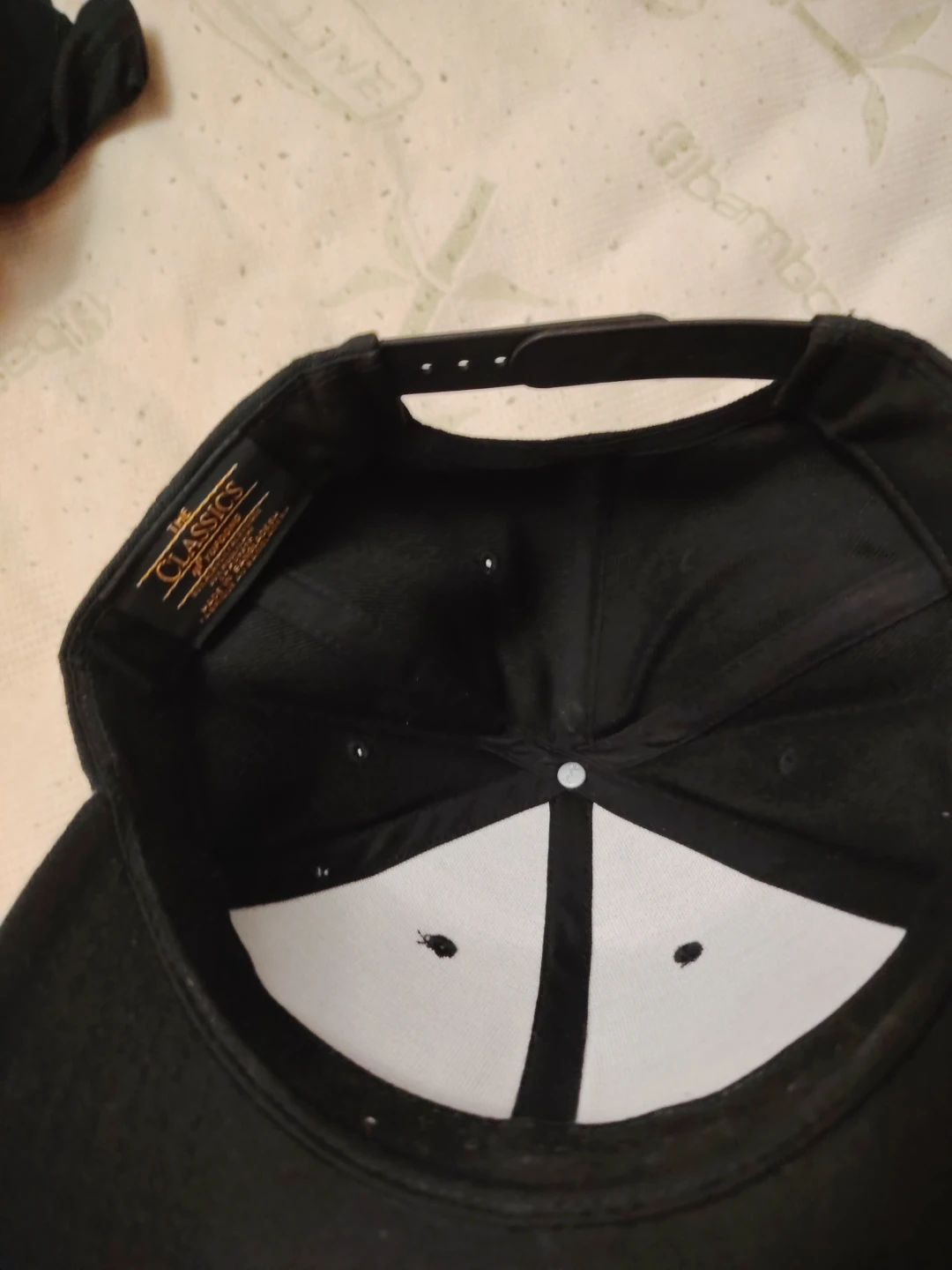 Black Toronto Skyline Snapback Hat