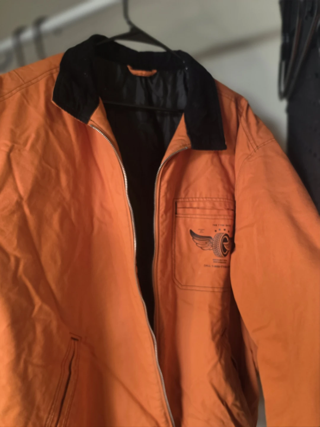 Orange Work Jacket