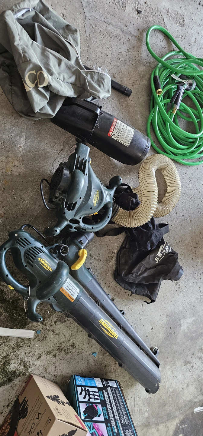 Yardworks Leaf Blower with Accessories