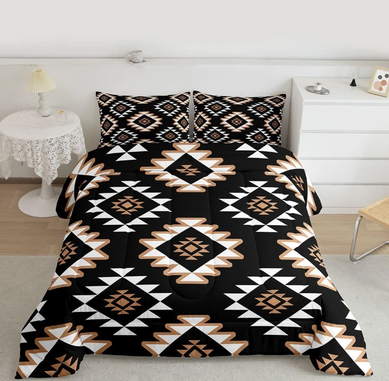 Western Aztec Comforter Set Queen Size - photo 5