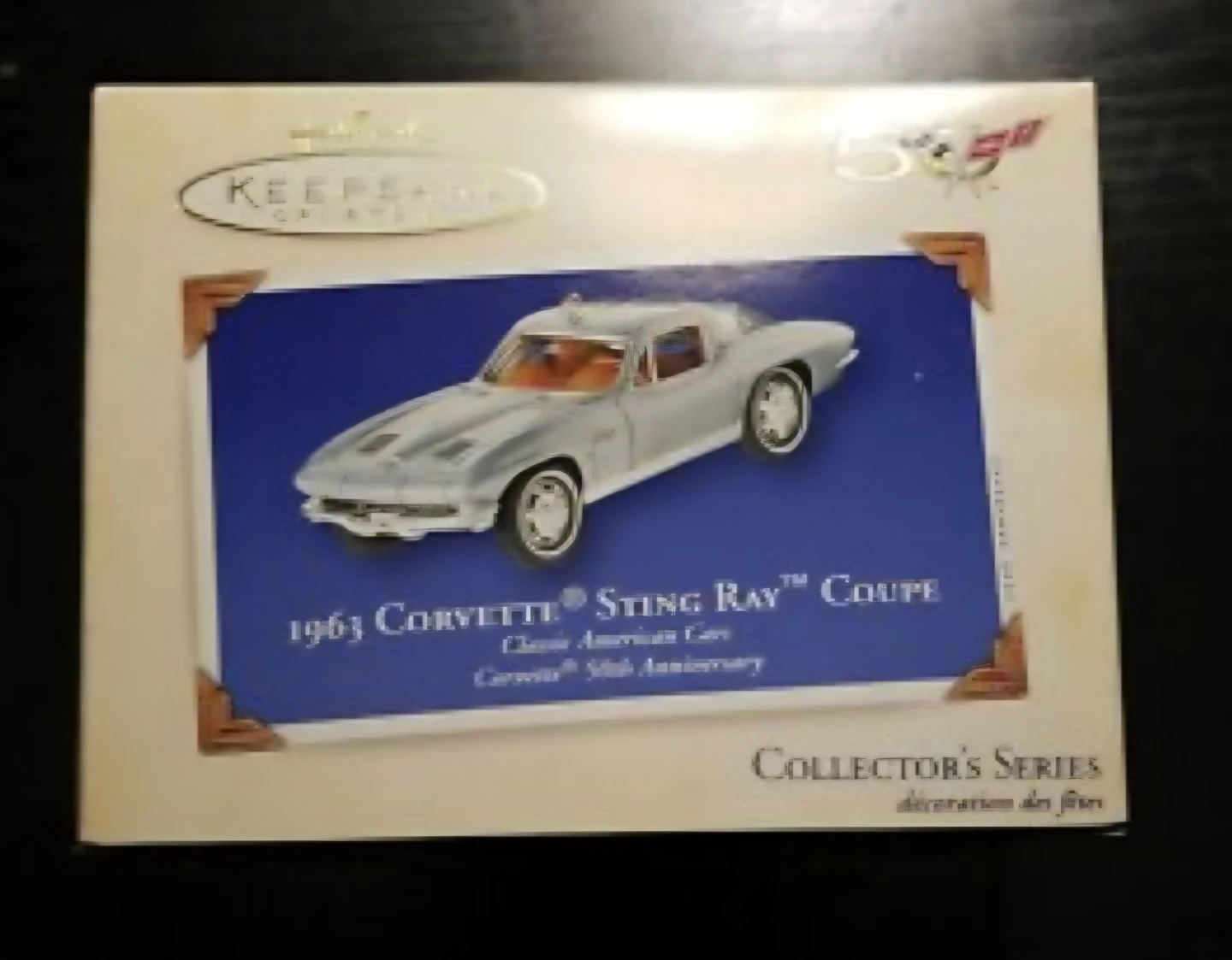 1963 Corvette Sting Ray Coupe Collector's Series Ornament