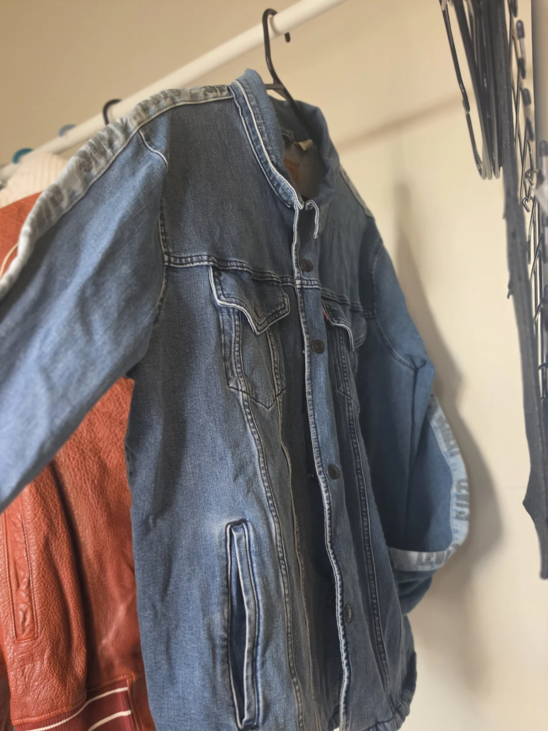 Levi Strauss & Co. Denim Jacket with Logo Sleeves - photo 3