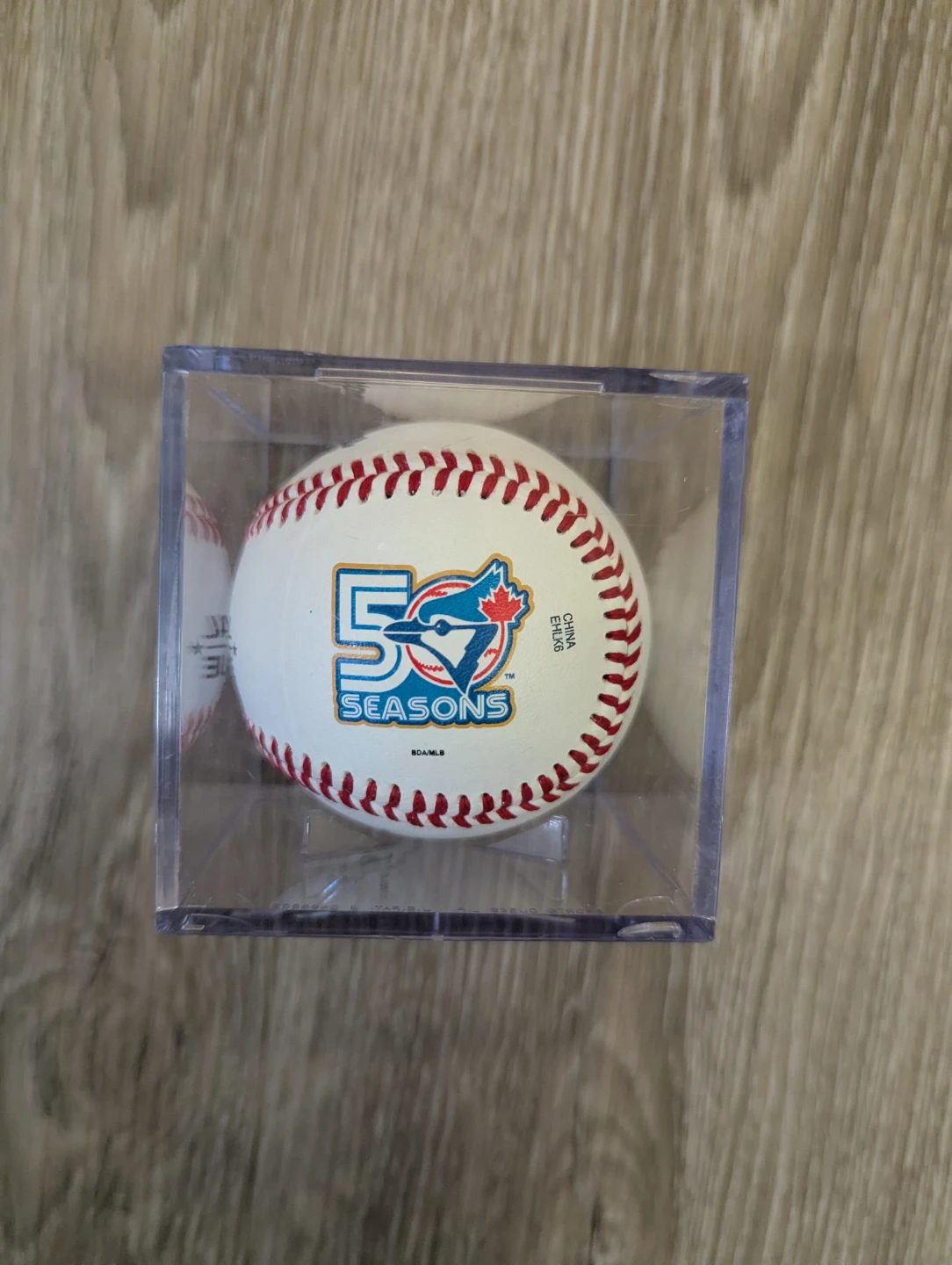 Toronto Blue Jays 50 Seasons Baseball with Case