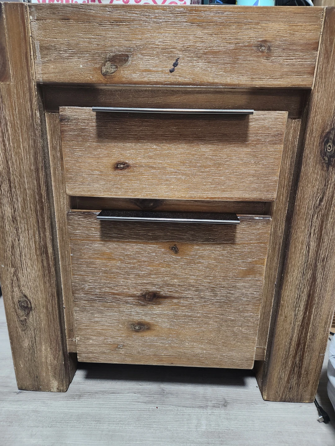 Structube Queen Bed Frame  & Matching Night Stand - photo 3