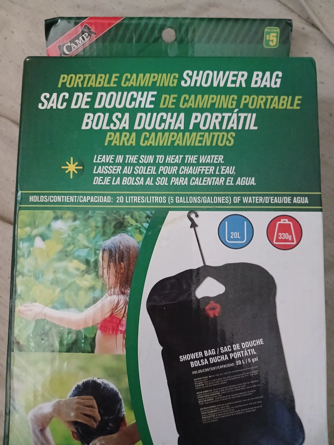 CAMP Portable Camping Shower Bag - photo 2
