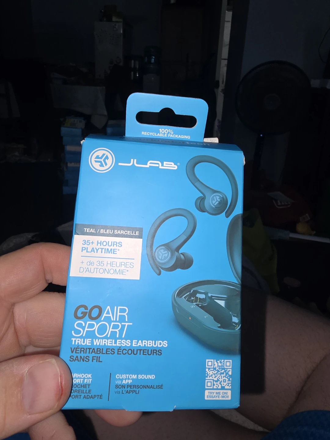 JLab Go Air Sport True Wireless Earbuds Teal - photo 3