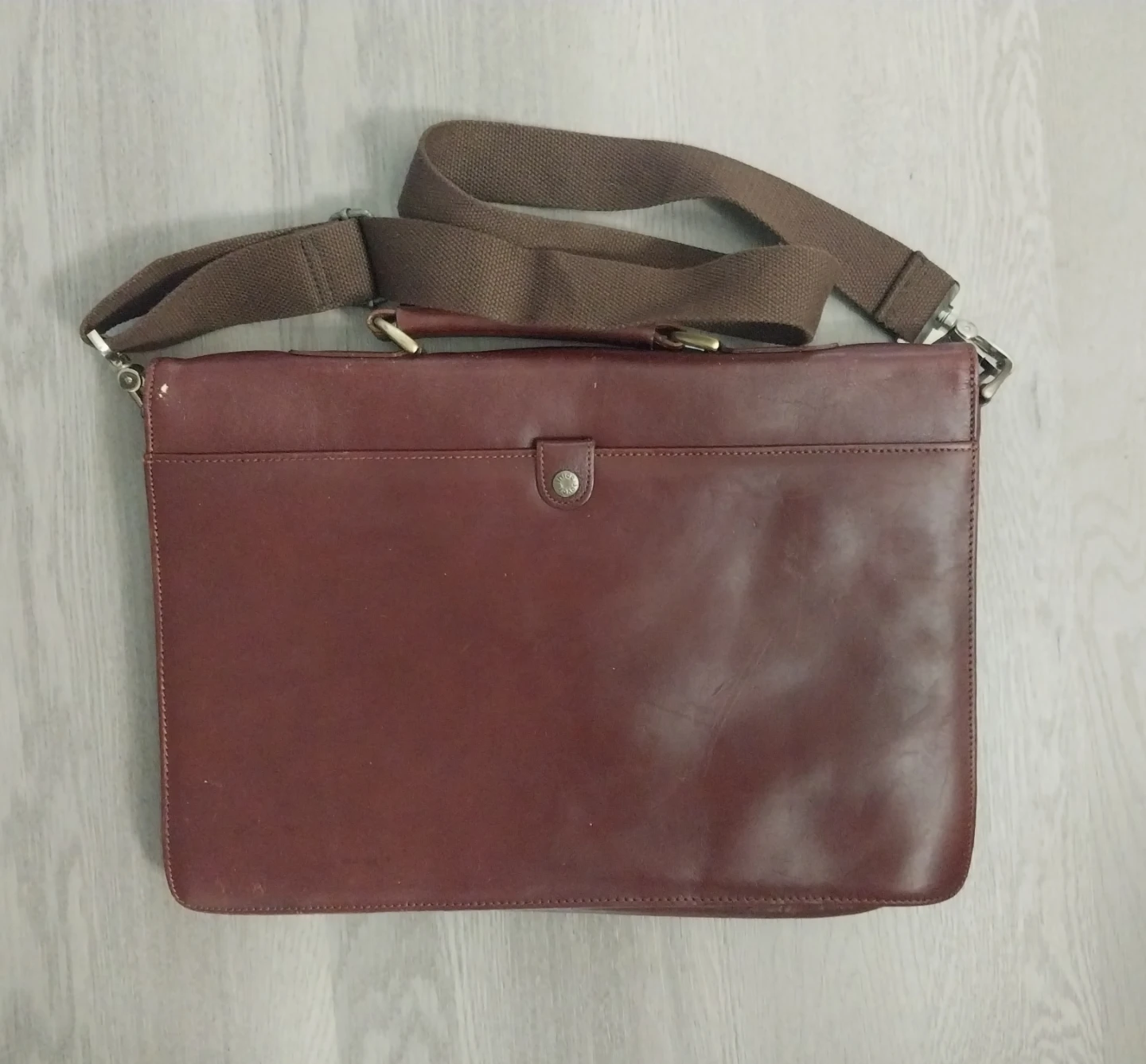 Lancetti Briefcase - Brown Leather - photo 2