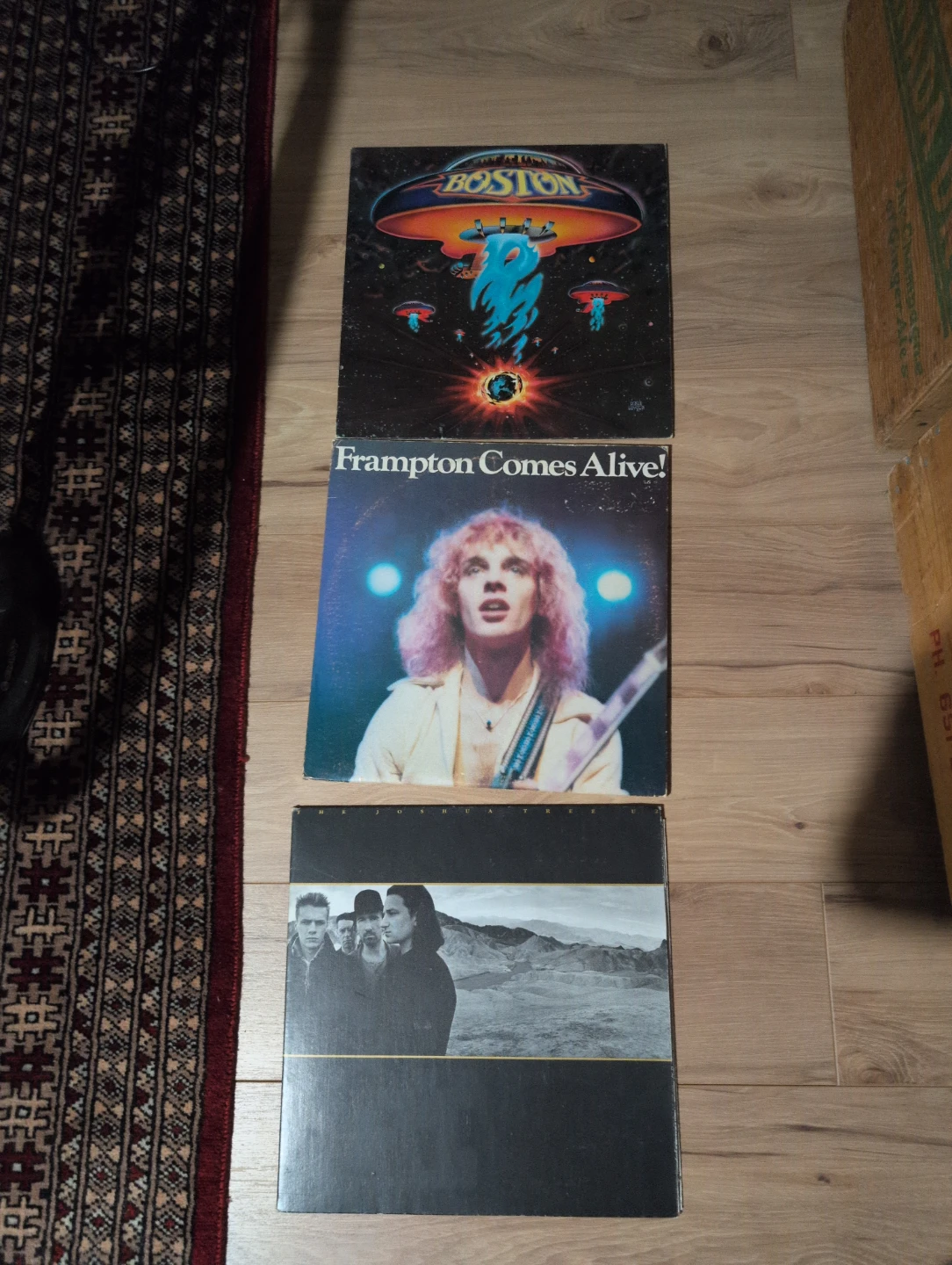 Classic Rock Vinyl Record Collection