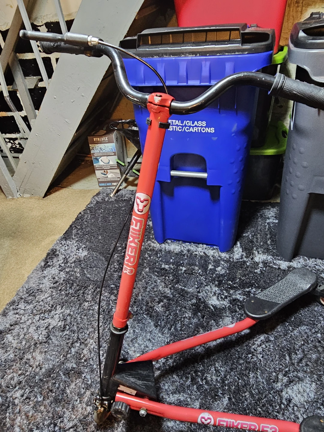Red F-IXER F3 Scooter