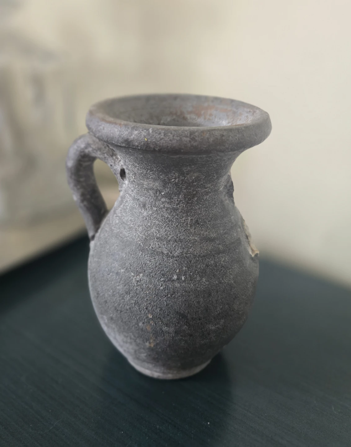 Small Rustic Vase (one handle broke off)