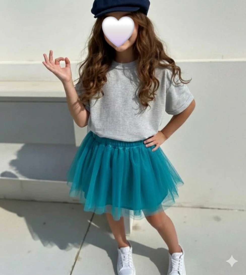 Gymboree Girls Skirt Tulle Size 5 Pull On Elastic Waist