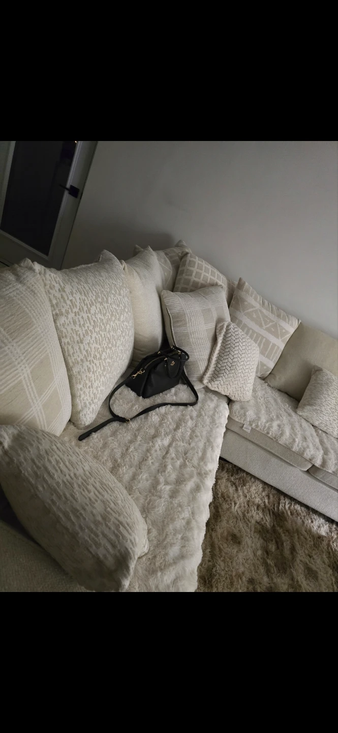 Sectional Sofa with Pillows - photo 4