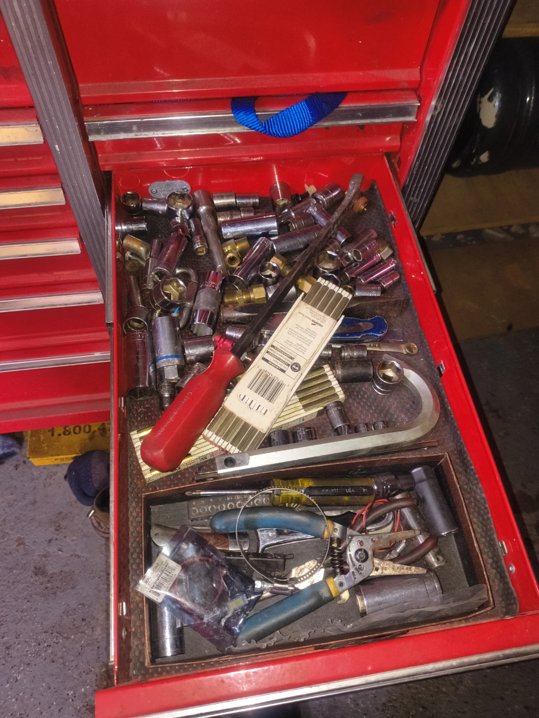 Red 5-Drawer Tool Chest