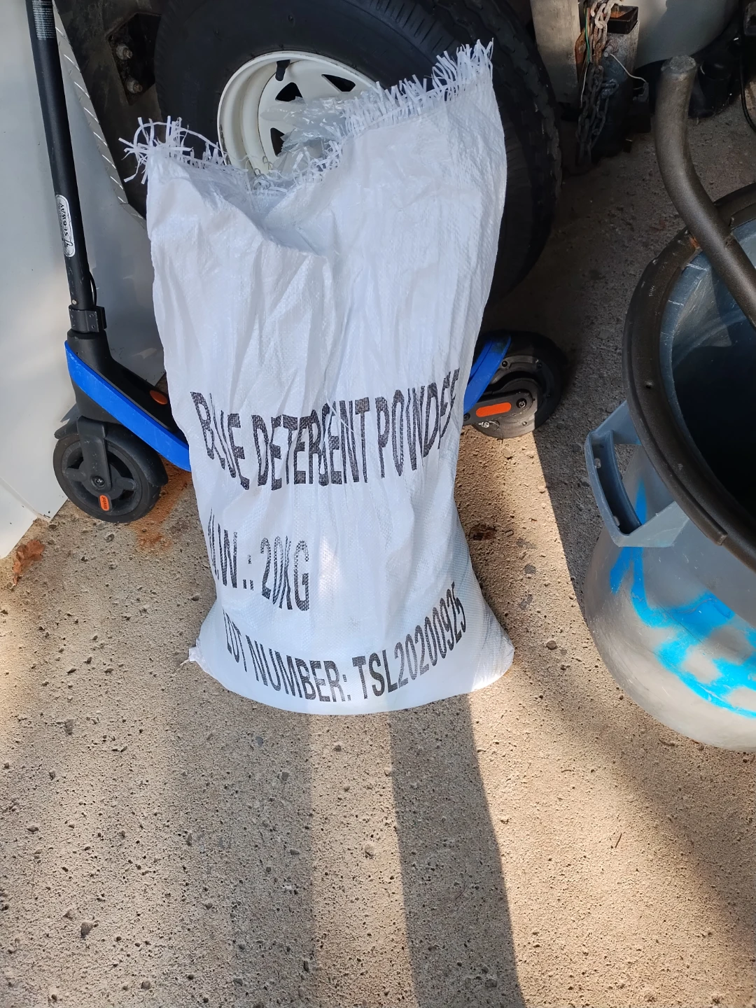 Blue Detergent Powder - 20KG Bag