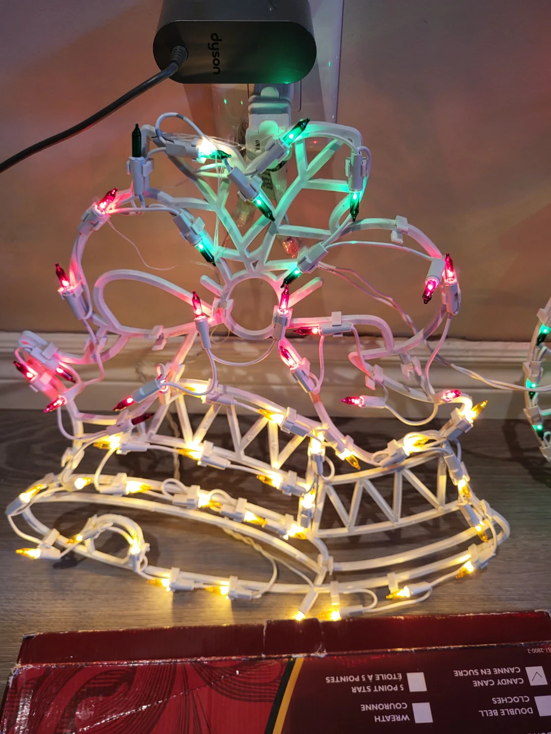 Emerald Decorative Silhouette Light - Christmas Bell - photo 2