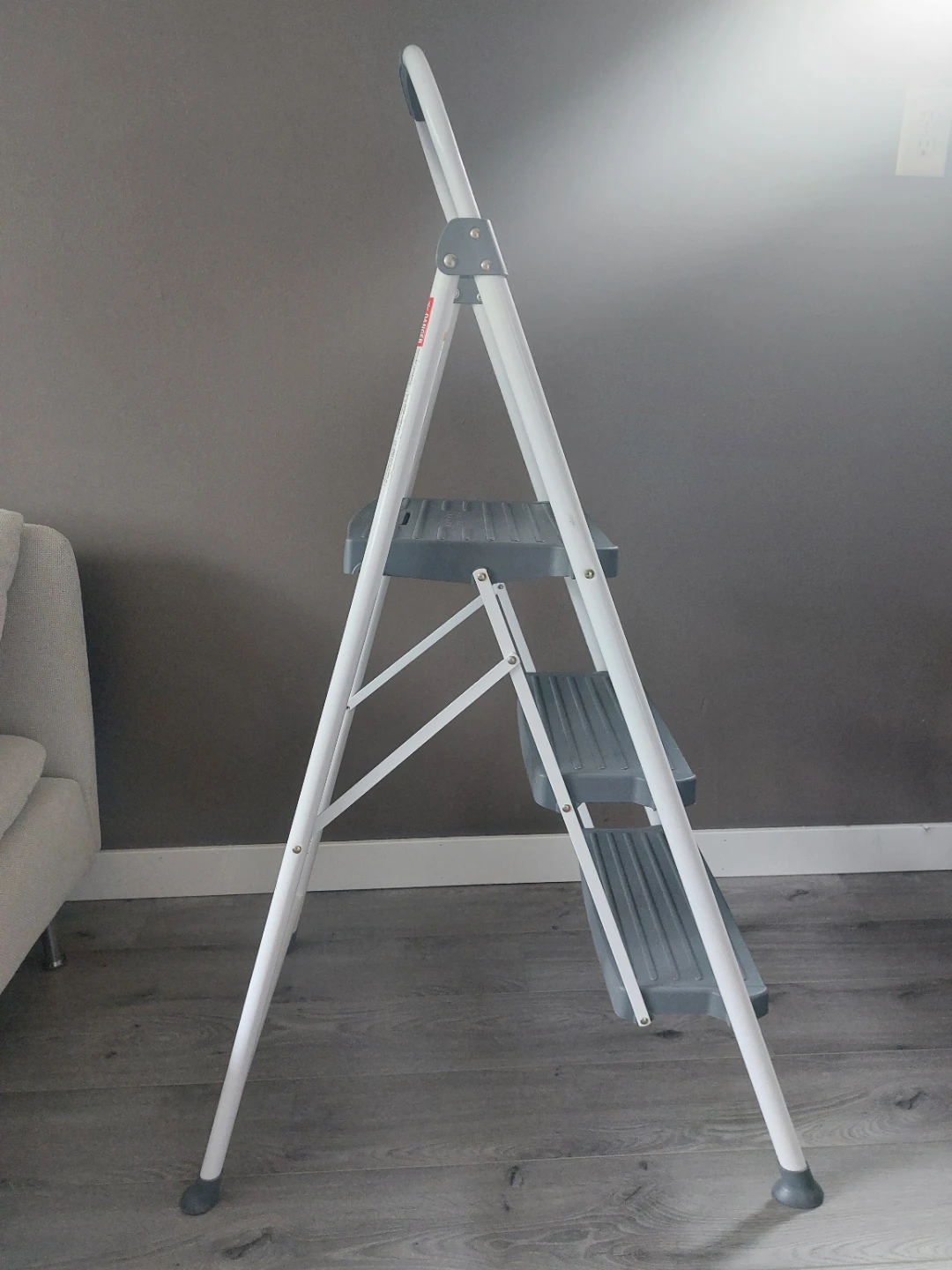 COSCO 3-Step Folding Step Stool Ladder - photo 3