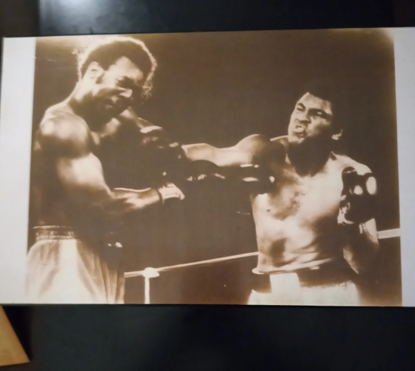 Muhammad Ali vs. George Foreman Photo Print