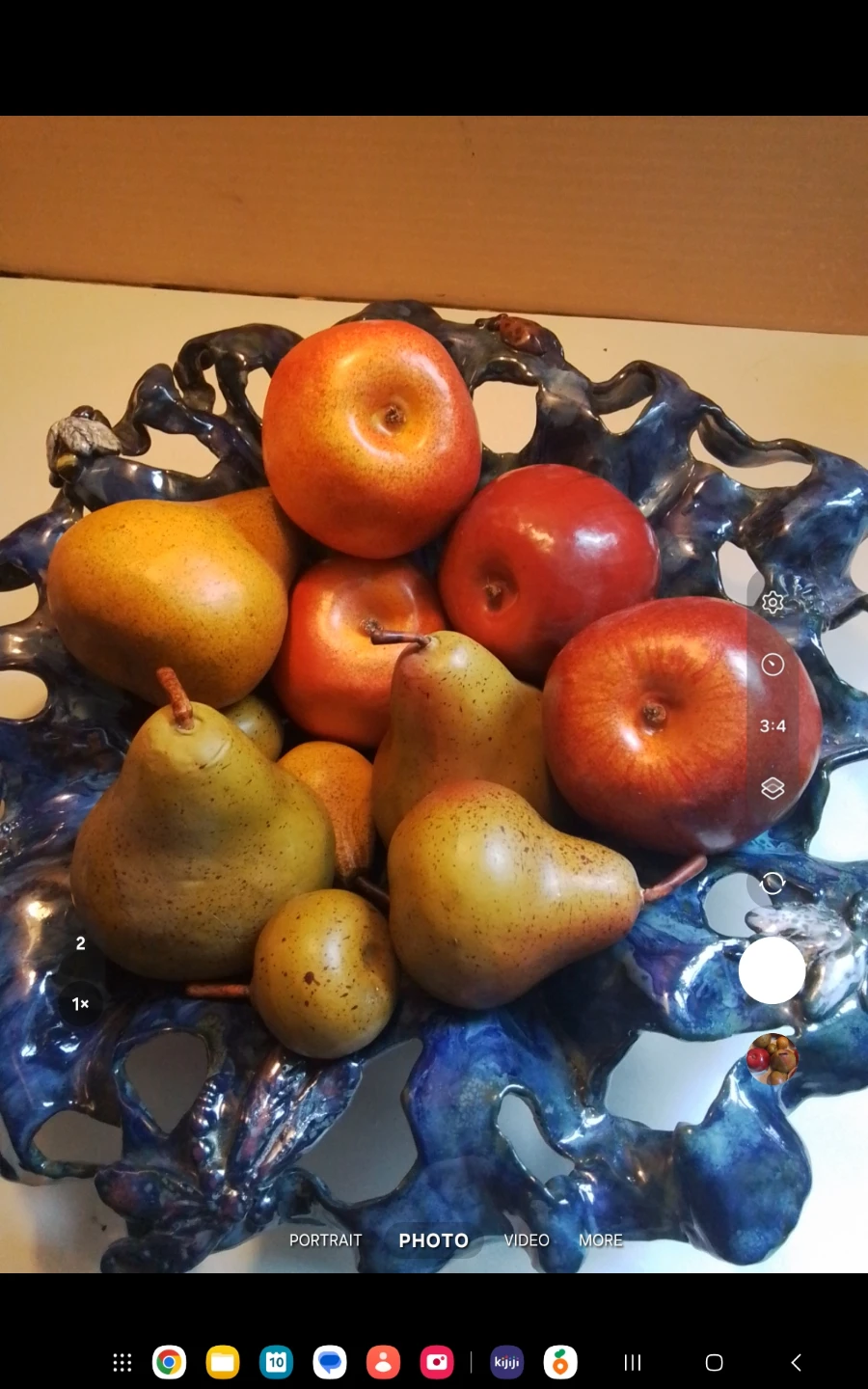 Vintage Realistic Faux Fruit Lot - 11 Pcs